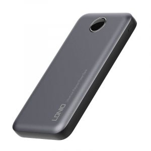 Powerbank LDNIO PQ10, 2xUSB, 22.5W, 10000mah (gri)