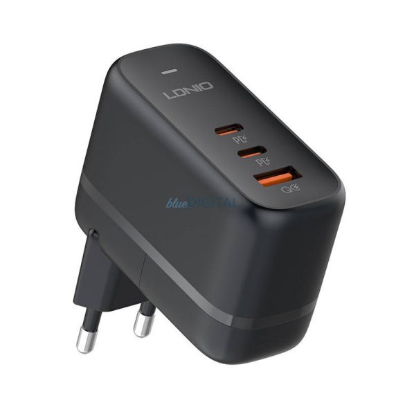 Incarcator GaN USB tip C LDNIO 65W negru