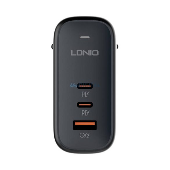 Incarcator GaN USB tip C LDNIO 65W negru