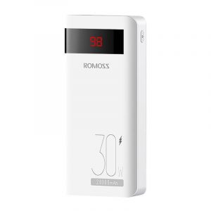 Romoss Sense6PS Pro Powerbank, 20000mAh, 30W (alb)