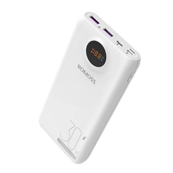 Romoss SW20S Pro Powerbank, 20000mAh, 30W (alb)