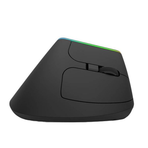 Mouse vertical wireless Delux M618DB BT / 2.4G 4000DPI RGB