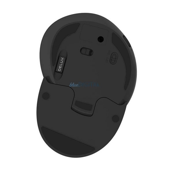 Mouse vertical wireless +2.4G Delux M618G DB