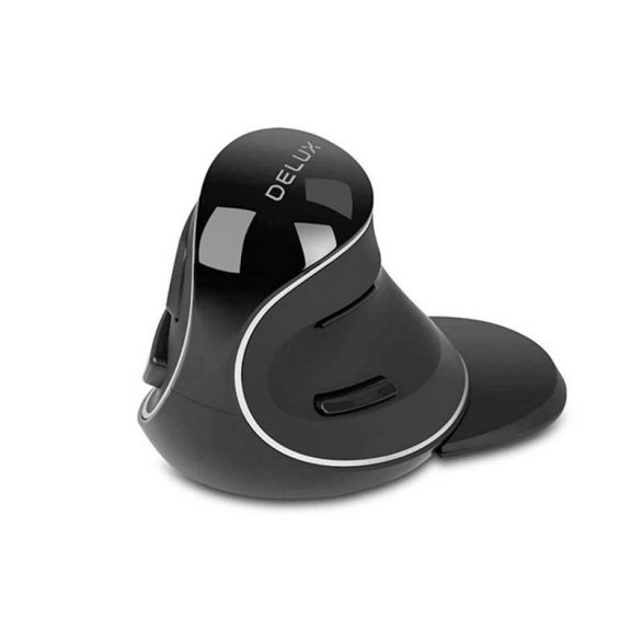 Mouse vertical wireless Delux M618PD BT+2.4G 4200DPI