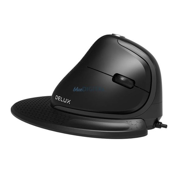 Mouse vertical Delux M618XSU 4000DPI RGB