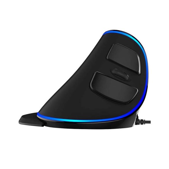 Mouse vertical Delux M618PU (A825) 7200 DPI