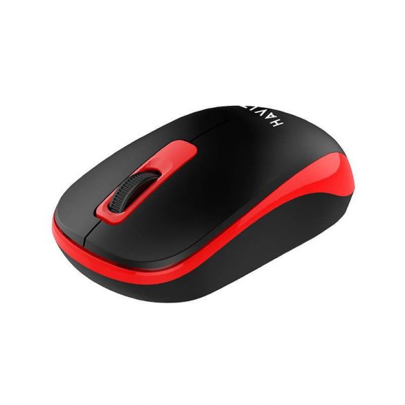 Mouse wireless universal Havit MS626GT (negru&roșu)