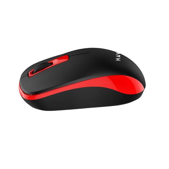 Mouse wireless universal Havit MS626GT (negru&roșu)