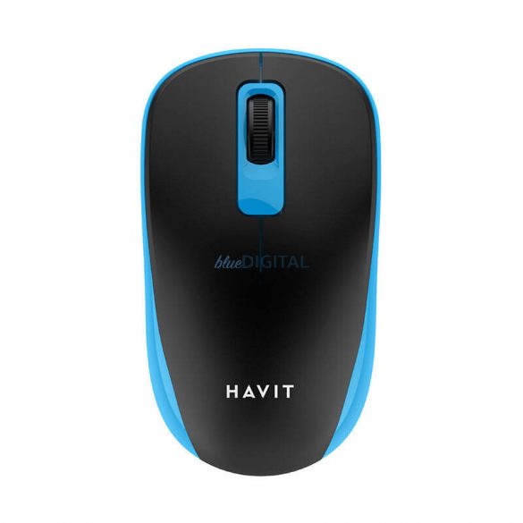 Mouse fără fir Havit MS626GT (negru și albastru)