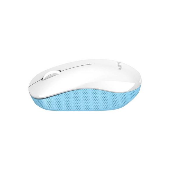 Mouse universal wireless Havit MS66GT-WB (alb și albastru)