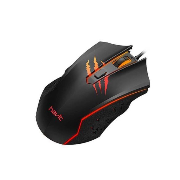 Mouse de gaming Havit GAMENOTE MS1027 1000-2400 DPI