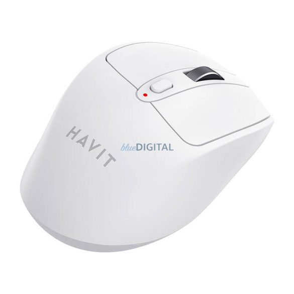 Mouse fără fir Havit MS61WB-W - alb