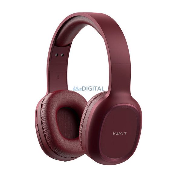 Căști Bluetooth fără fir Havit H2590BT PRO (roșu)