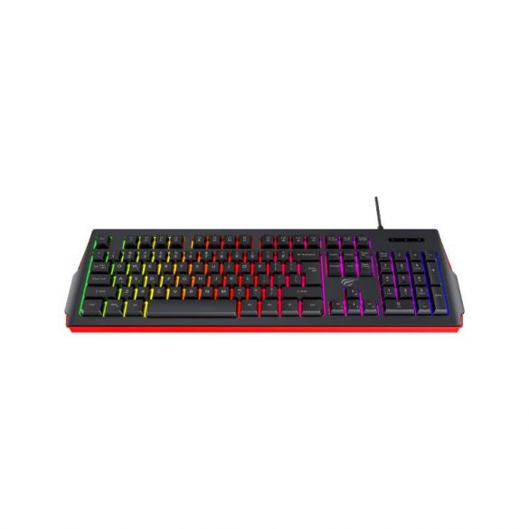 Tastatură RGB pentru jocuri Havit KB866L cu membrană