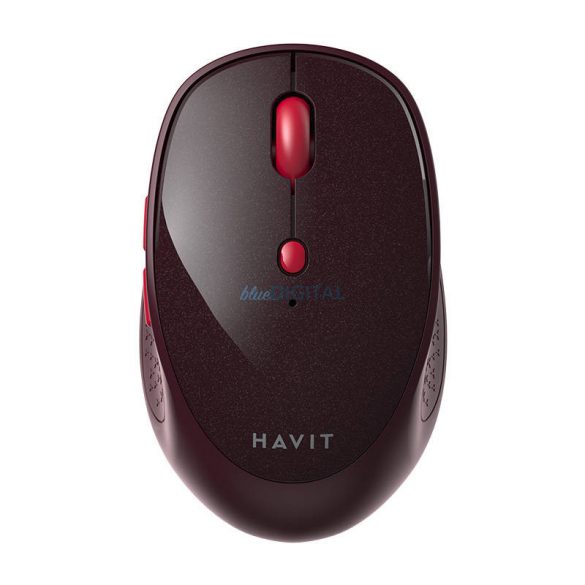 Mouse fără fir Havit MS76GT plus (roșu)