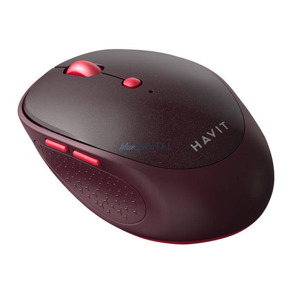 Mouse fără fir Havit MS76GT plus (roșu)