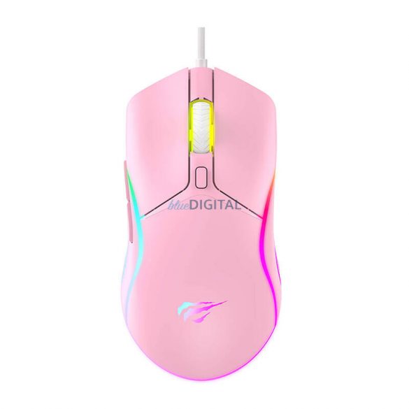 Mouse jucărie cu fir Havit MS1029 (roz)