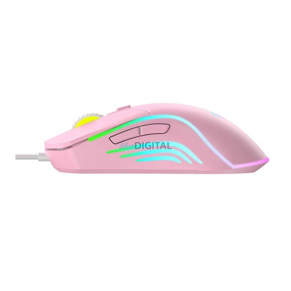 Mouse jucărie cu fir Havit MS1029 (roz)