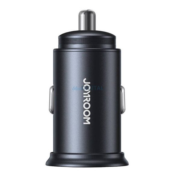 Încărcător auto Joyroom JR-CCN04 cu 1xUSB-A și 1xUSB-C conexiune 60W - negru