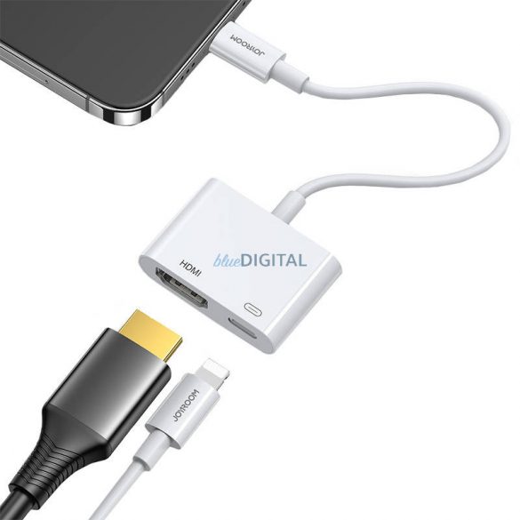 Joyroom S-H141 Lightning - Adaptor Lightning/HDMI - alb