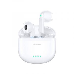 Căști fără fir Joyroom JR-TL11 ENC cu microfon dublu - alb