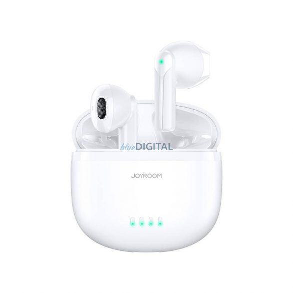 Căști fără fir Joyroom JR-TL11 ENC cu microfon dublu - alb