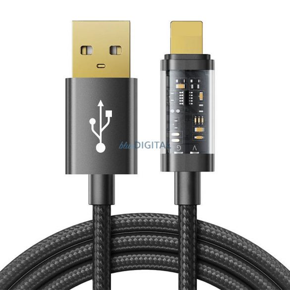 Joyroom S-UL012A20 USB-A - Cablu Lightning 2,4A 2m - negru