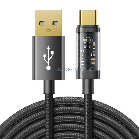 Joyroom S-UC027A20 USB-A - Cablu tip C 3A 2m - negru