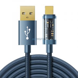 Joyroom S-UL012A12 USB-A - Cablu Lightning 2,4A 1,2m - albastru