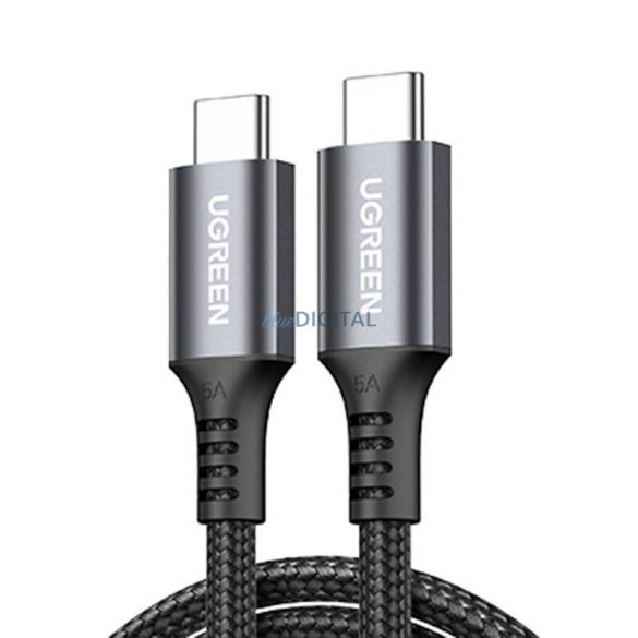 Cablu de încărcare rapidă USB-C la USB-C UGREEN 15961 PD 3m (negru)