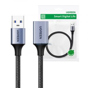 Cablu prelungitor UGREEN US115 USB-A 3.0, 5m (negru)