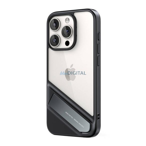 Husă de protecție cu suport UGREEN LP737 iPhone 15 (negru)