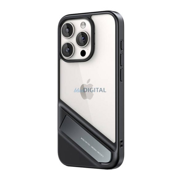 Husă de protecție UGREEN LP738 Kickstand iPhone 15 Plus (negru)