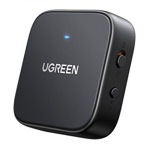 Adaptor / receptor / transmițător Bluetooth 5.2 Ugreen CM667, USB-C, 300mAh (gri)