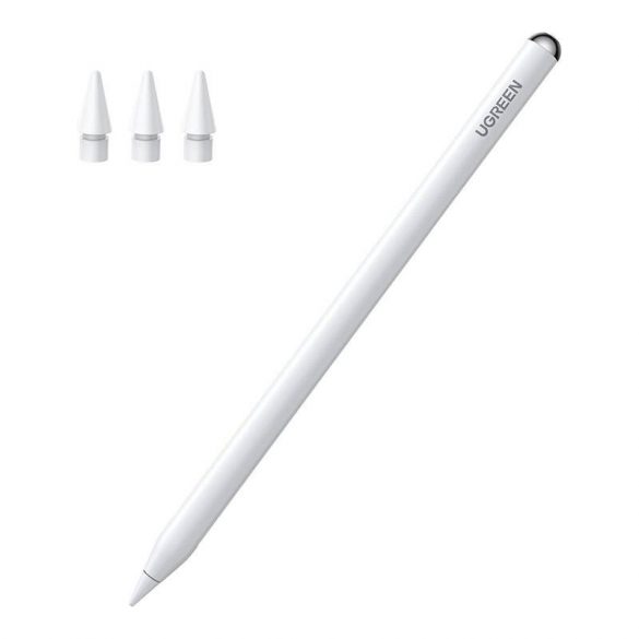 Stylus activ pentru Apple iPad Ugreen LP707, USB-C, Bluetooth 5.0 (alb)