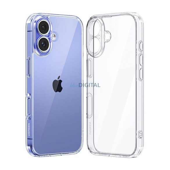 Husă Ugreen CA106 pentru iPhone 16 Plus - transparentă