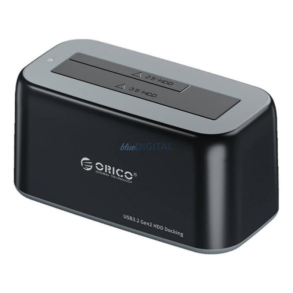 Orico docking station 2.5 / 3.5" HDD / SSD, 5Gbps, USB-C la USB-C/A (negru)