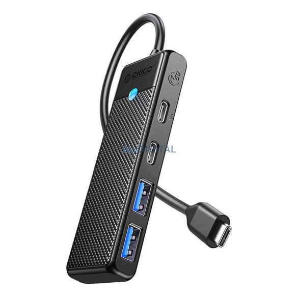 Orico hub USB 2xUSB-A 3.0 + 1xType-C 3.0 + PD 100W - negru