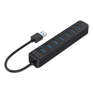 Orico TWU3 USB hub USB-A - 7xUSB-A 3.0 - negru