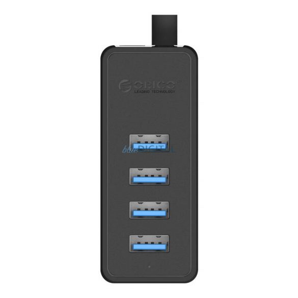 Orico W5P-030 USB hub USB-A - 4xUSB-A 3.0 - negru