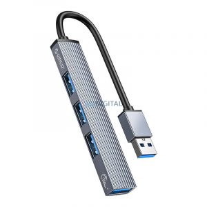 Orico AH-A13 USB hub USB la 4x USB 3.0 - gri