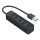 Orico TWU3 USB hub USB-A - 4xUSB-A 3.0 - negru