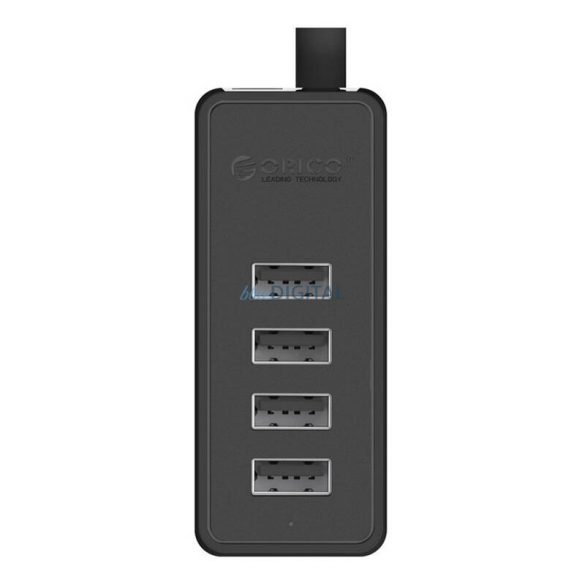 Orico W5P-030 USB hub USB-A - 4xUSB-A 2.0 - negru