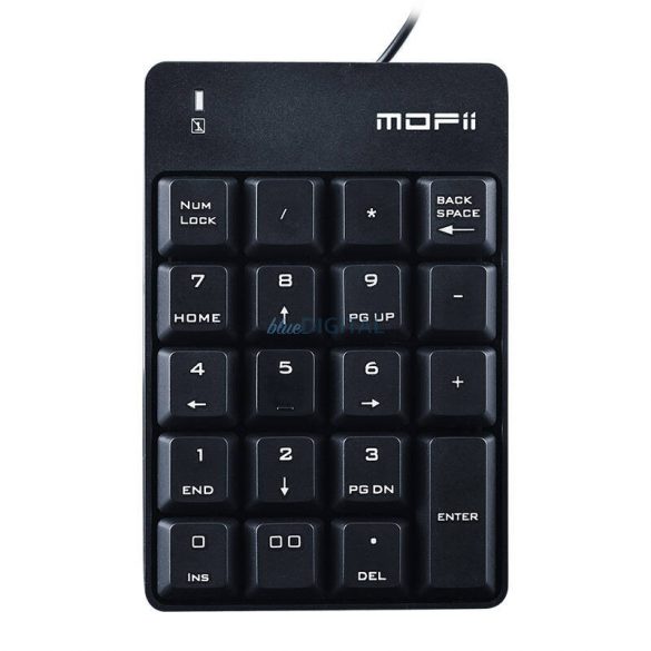 Tastatură numerică cu fir MOFII X810 (negru)