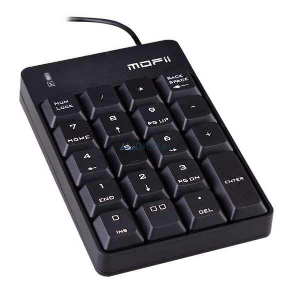 Tastatură numerică cu fir MOFII X810 (negru)