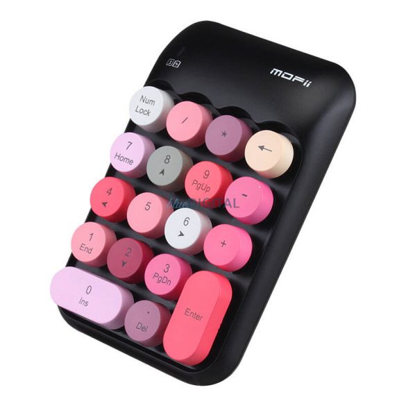 MOFII tastatură numerică fără fir X910 negru+roșu