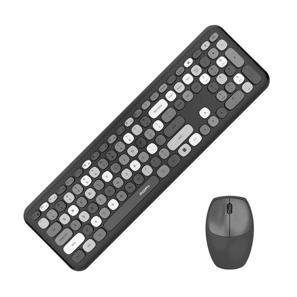 Set tastatură + mouse wireless MOFII 666 2.4G (negru)