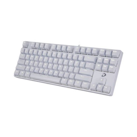 Tastatura mecanica Dareu EK87 (alba)