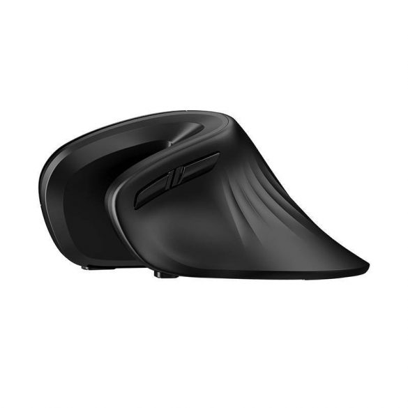 Mouse vertical wireless Dareu Magic Hand Bluetooth + 2.4G (alb)