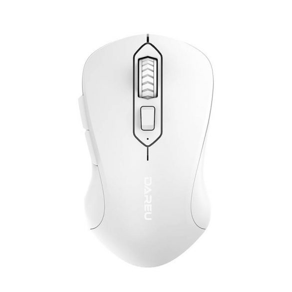 Mouse fără fir Dareu LM115G 2.4G 800-1600 DP (alb)